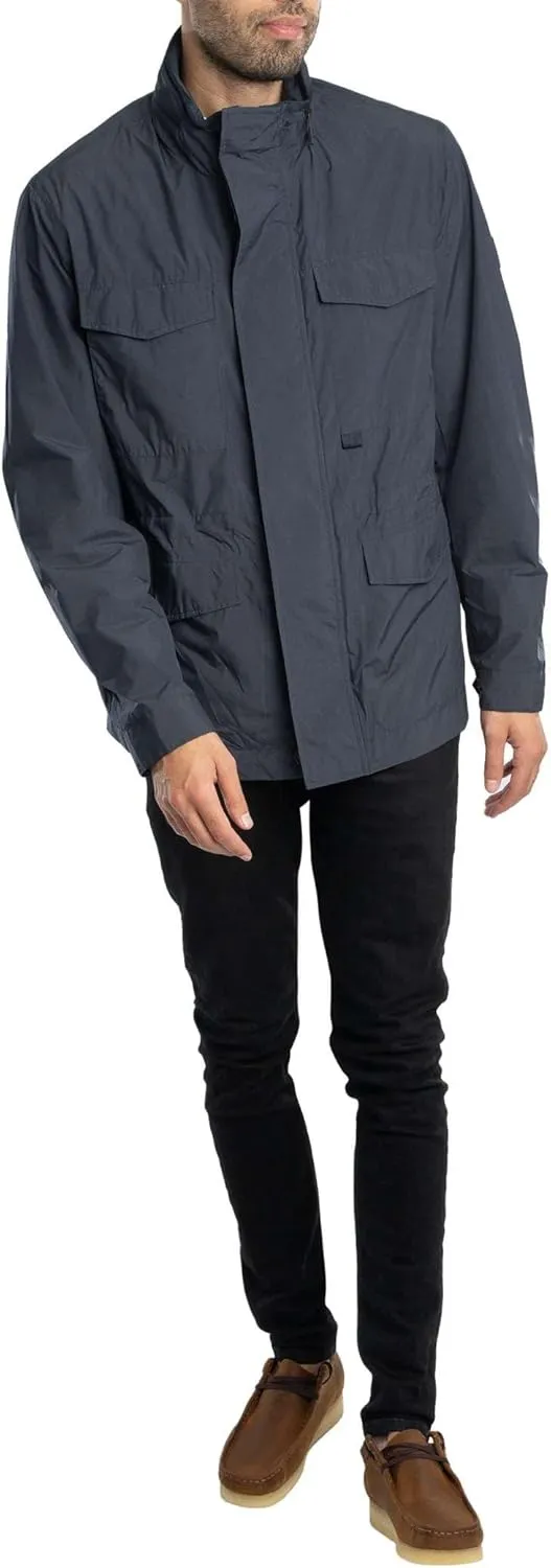 Ted Baker Men's Nylon Field Jacket, Navy