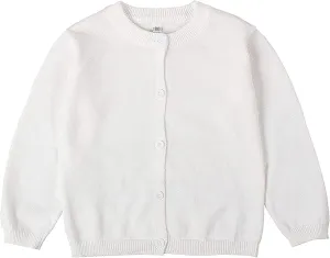 Toddler and Unisex Baby Knitted Cardigan Sweater Long Sleeve