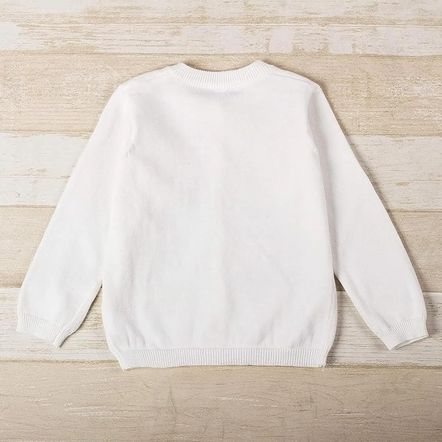 Toddler and Unisex Baby Knitted Cardigan Sweater Long Sleeve
