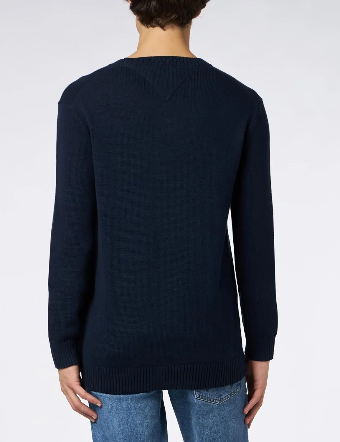 Tommy Jeans Men's Slim Fit Crew Neck Sweater Knitted Sweater