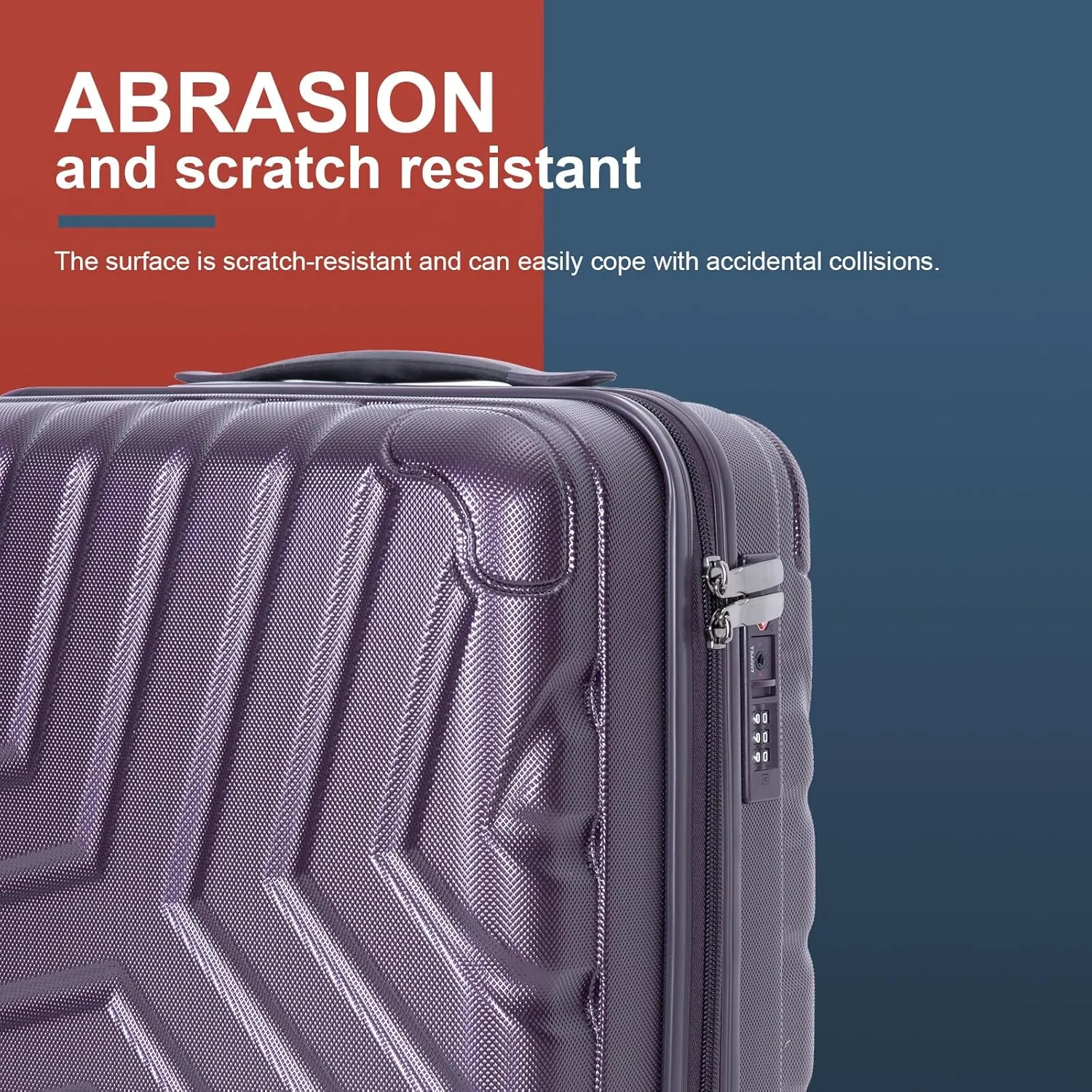 Travelhouse 16 Inch Carry On Luggage Airline Approved,Hardshell Small Carry Suitcases with 360 Spinner Wheels, Rolling Suitcase with TSA Approved