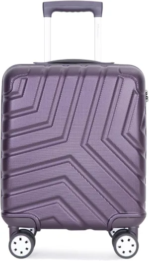 Travelhouse 16 Inch Carry On Luggage Airline Approved,Hardshell Small Carry Suitcases with 360 Spinner Wheels, Rolling Suitcase with TSA Approved