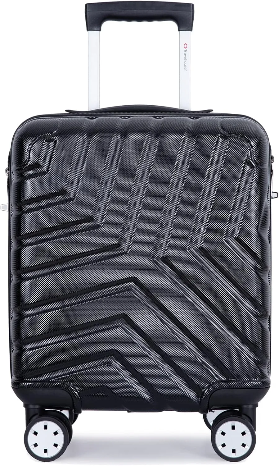Travelhouse 16 Inch Carry On Luggage Airline Approved,Hardshell Small Carry Suitcases with 360 Spinner Wheels, Rolling Suitcase with TSA Approved
