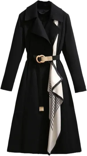 Trench Coat Autumn Winter Casual Loose Show Thinness Long Windbreaker Clothing Coat Women Jackets