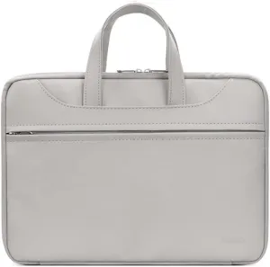 Unisex Laptop Bag PU Water Resistant Slim Computer Bag Women Men Briefcases for Business Office Travel