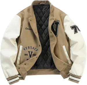 Varsity Letterman Jacket - Women's Baseball and Bomber Jacket