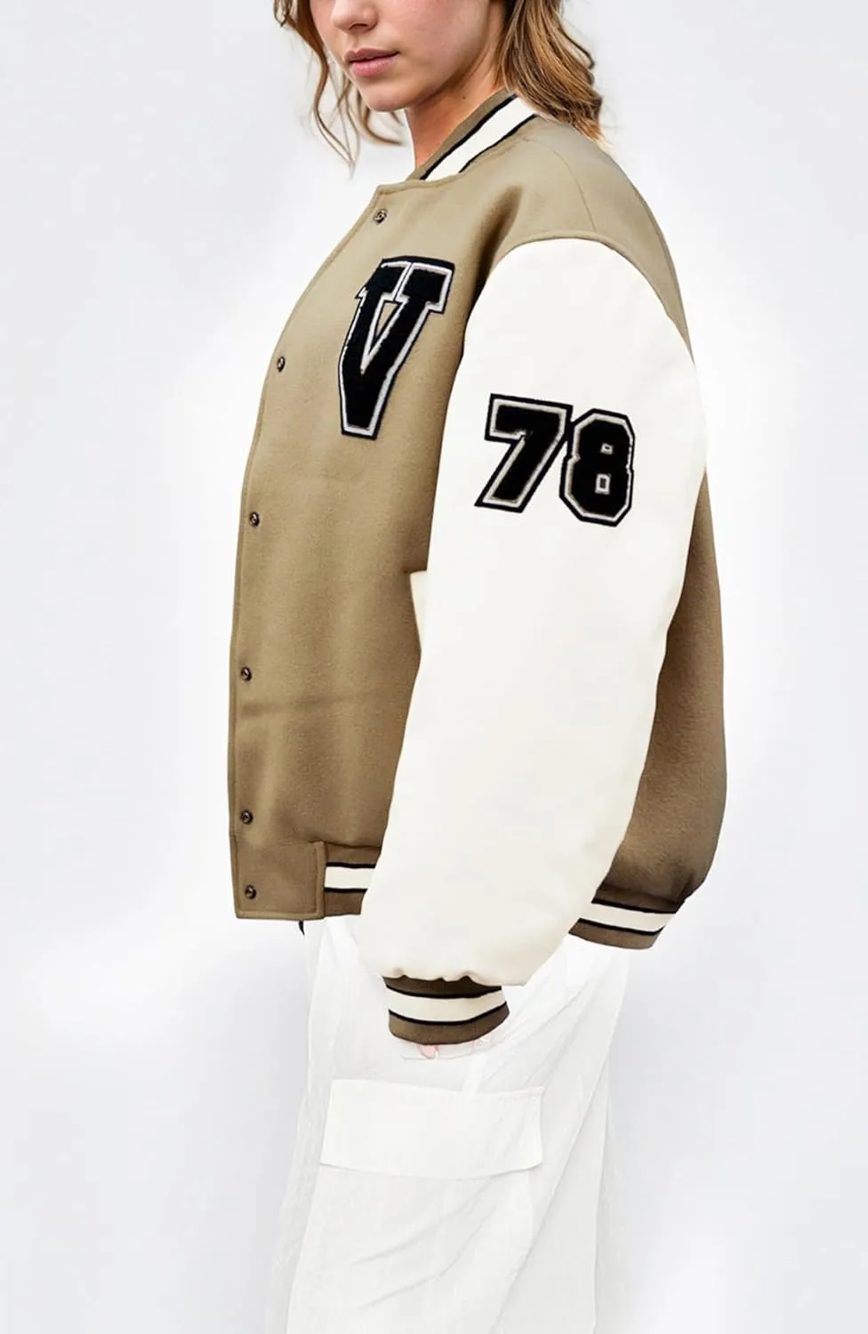 Varsity Letterman Jacket - Women's Baseball and Bomber Jacket