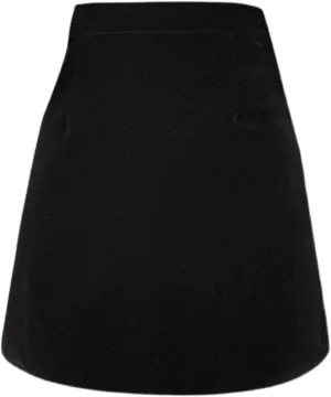 Vintage Plaid Midi Skirt for Women, Autumn Winter School