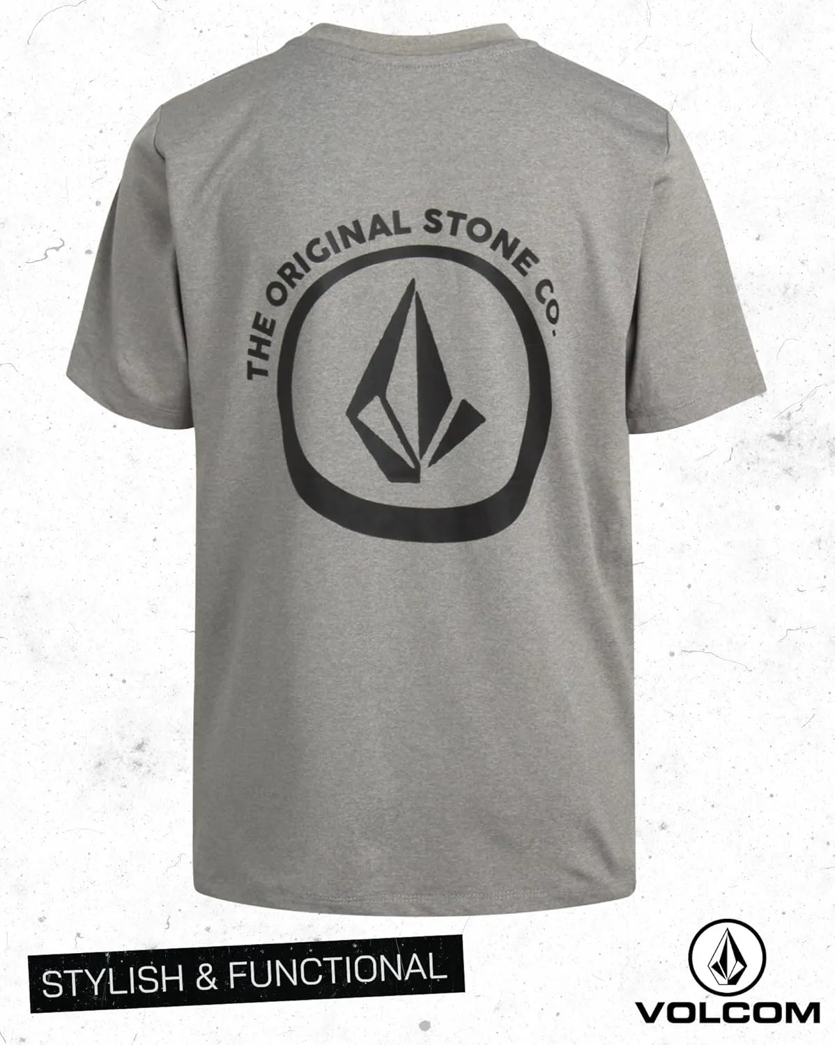 Volcom Boys Swim Shirt - Short Sleeve Rash Guard for Boys UPF 50  Quick Dry Kids Swimwear Sun Protection Shirt for Summer