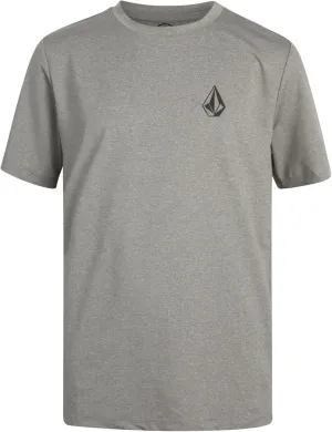 Volcom Boys Swim Shirt - Short Sleeve Rash Guard for Boys UPF 50  Quick Dry Kids Swimwear Sun Protection Shirt for Summer