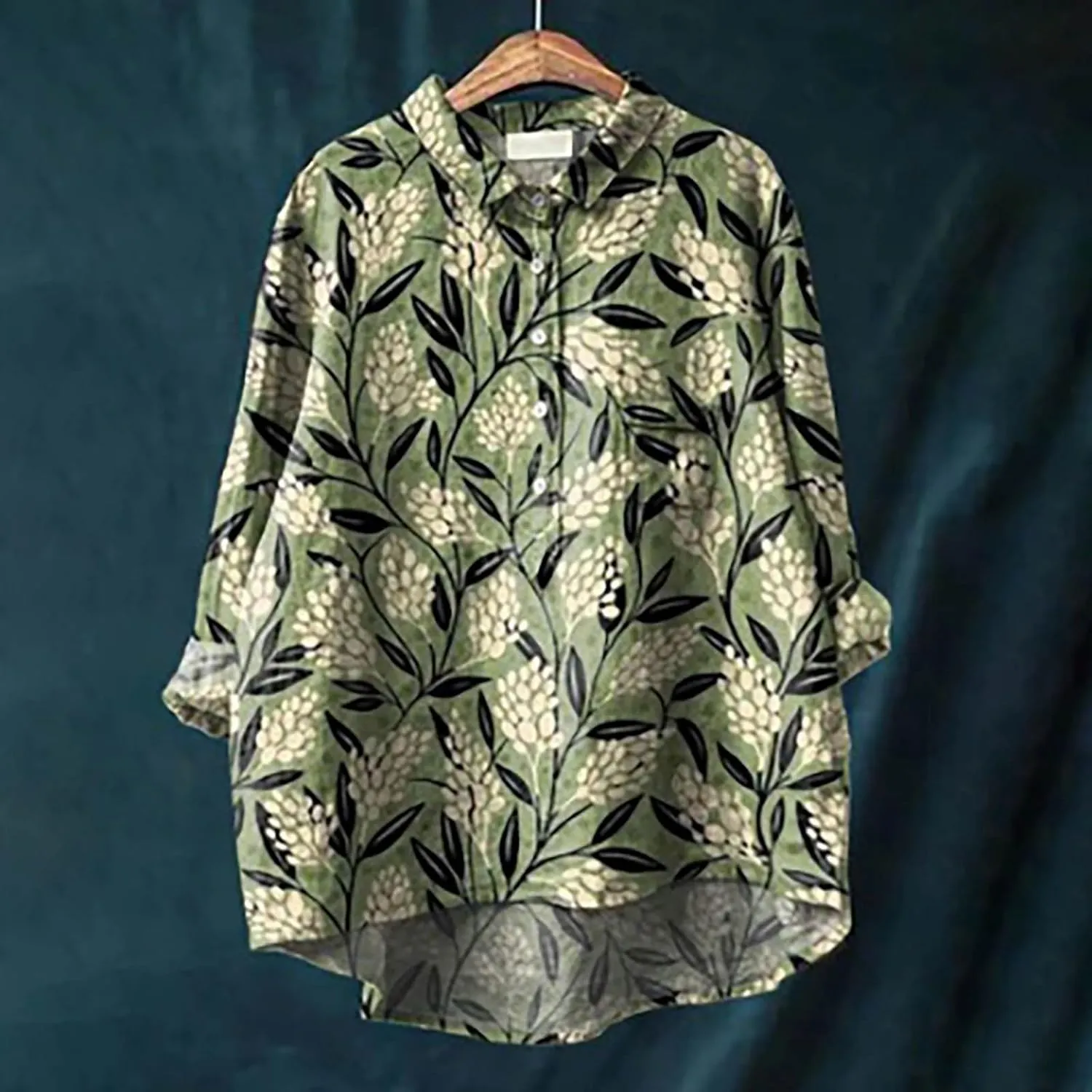 White Linen Blouse Women Linen Beach Henley Shirts for Men Women's Tops and Blouses Long Sleeve