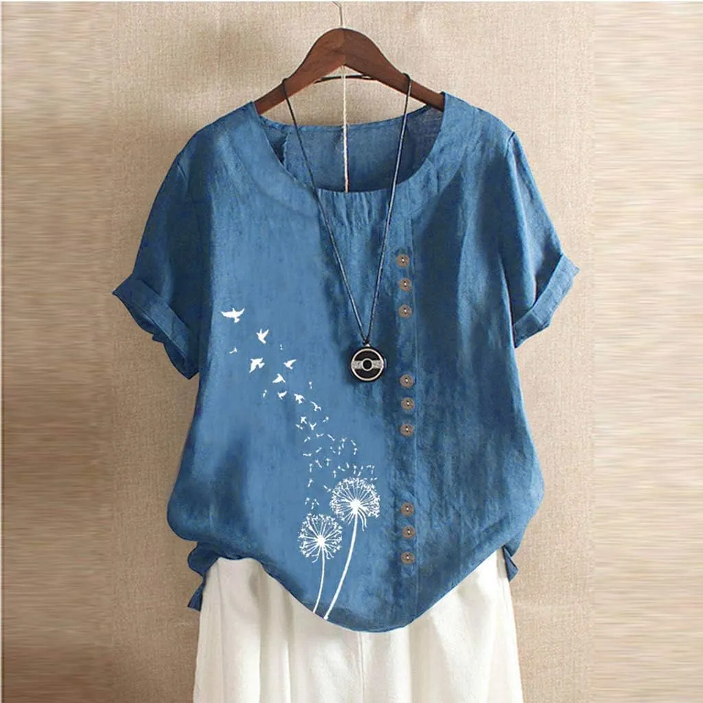 White Mens Linen Shirt Womens Shirts Trendy Short Sleeve Shirts for Women Trendy Dressy Casual