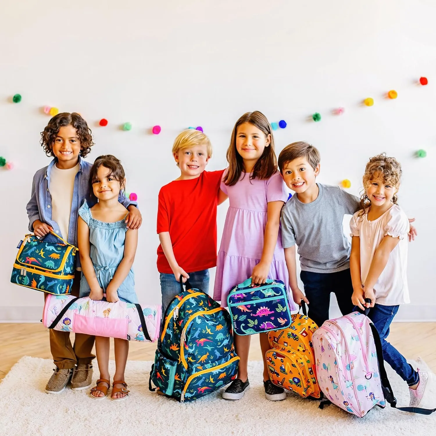 Wildkin 15-inch Kids Backpack  Durable, Padded, Adjustable for School & Travel - Horse Dreams