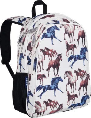 Wildkin 15-inch Kids Backpack  Durable, Padded, Adjustable for School & Travel - Horse Dreams