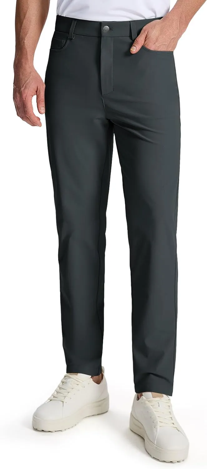 Willit Mens Dress Pants Golf Stretch Pants Quick Dry Work Slacks Casual Pants with 5 Pockets 28"/30"/32"