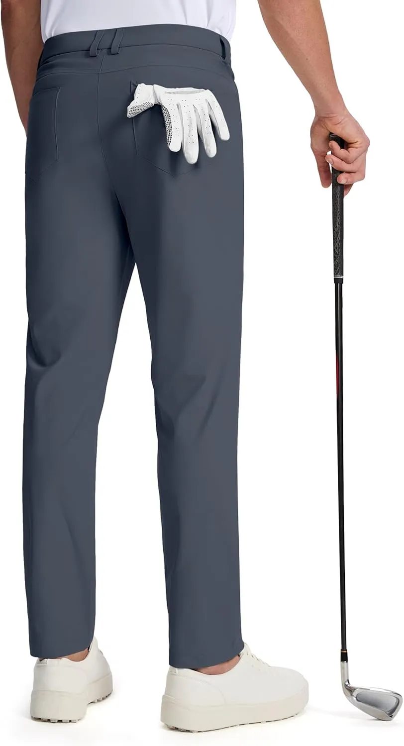 Willit Mens Dress Pants Golf Stretch Pants Quick Dry Work Slacks Casual Pants with 5 Pockets 28"/30"/32"