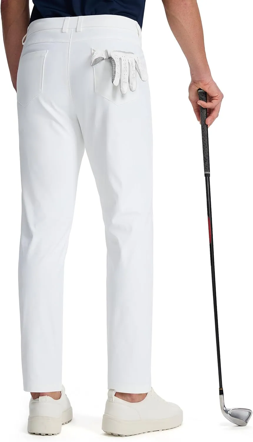 Willit Mens Dress Pants Golf Stretch Pants Quick Dry Work Slacks Casual Pants with 5 Pockets 28"/30"/32"