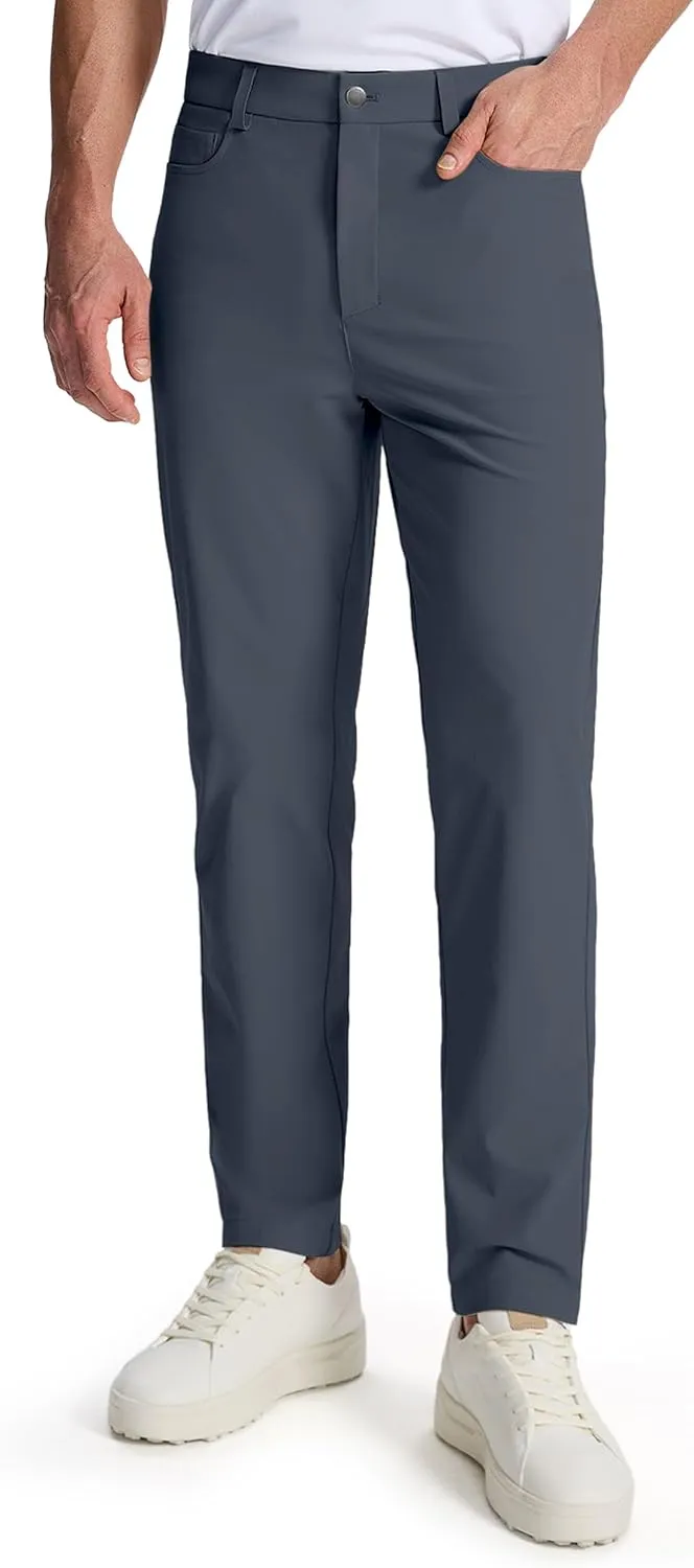 Willit Mens Dress Pants Golf Stretch Pants Quick Dry Work Slacks Casual Pants with 5 Pockets 28"/30"/32"