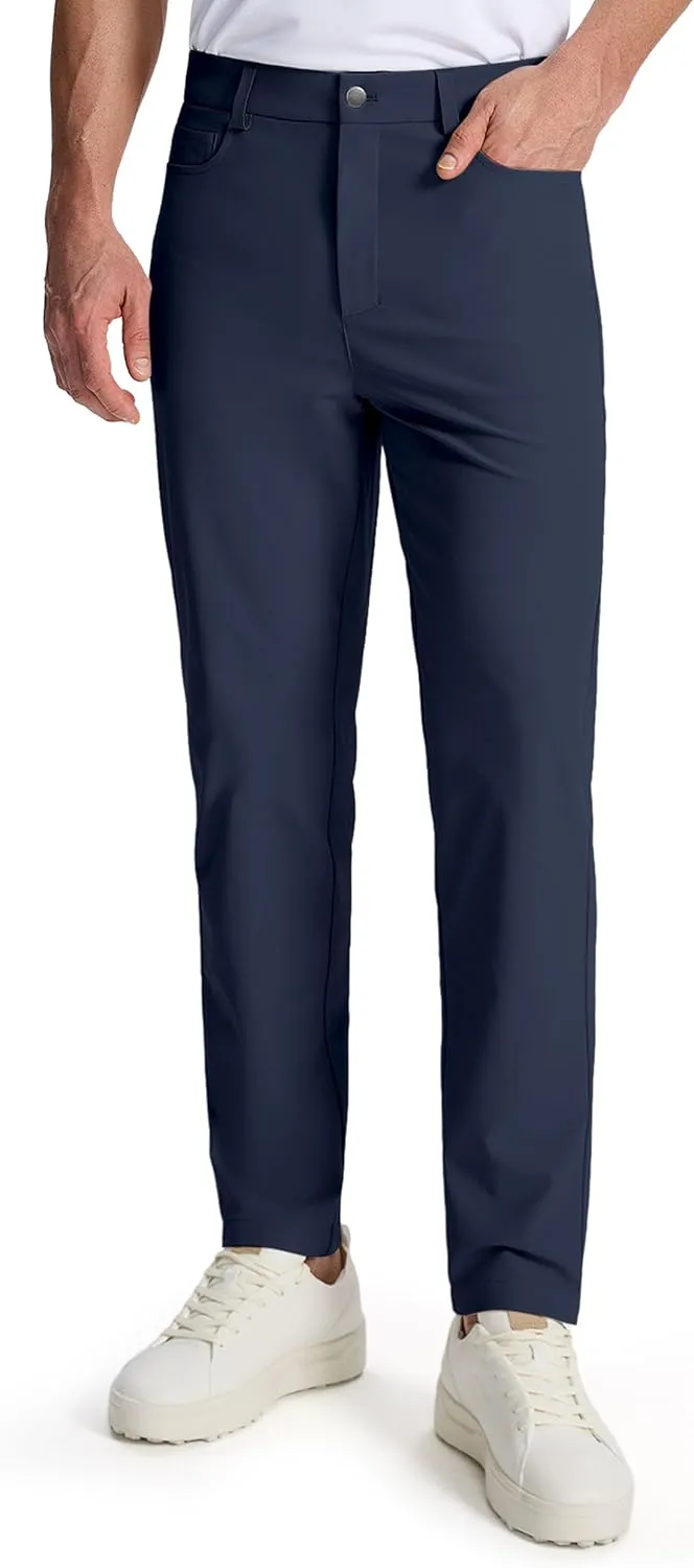 Willit Mens Dress Pants Golf Stretch Pants Quick Dry Work Slacks Casual Pants with 5 Pockets 28"/30"/32"
