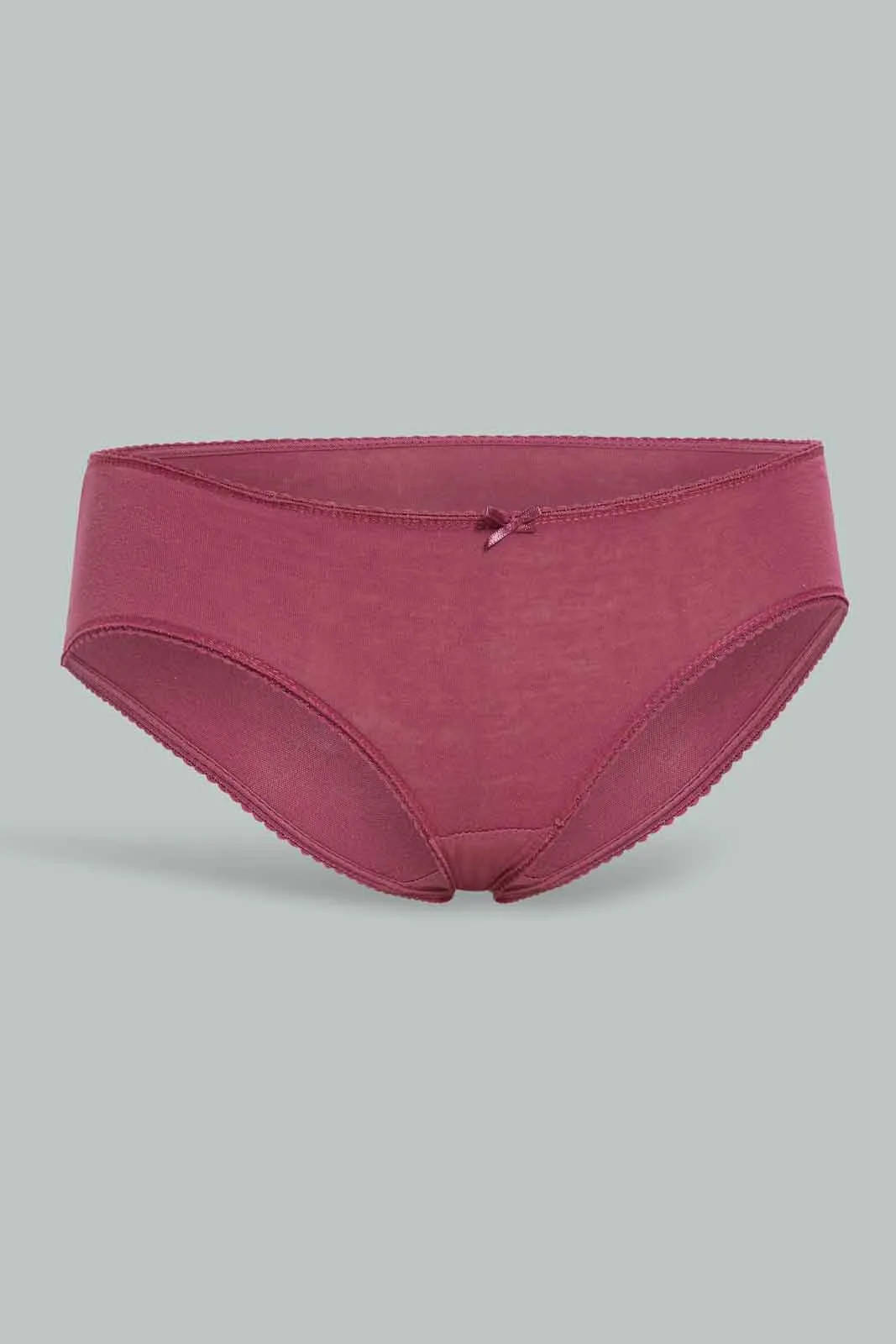 Women Assorted Plain Boyleg Brief (Pack of 5)