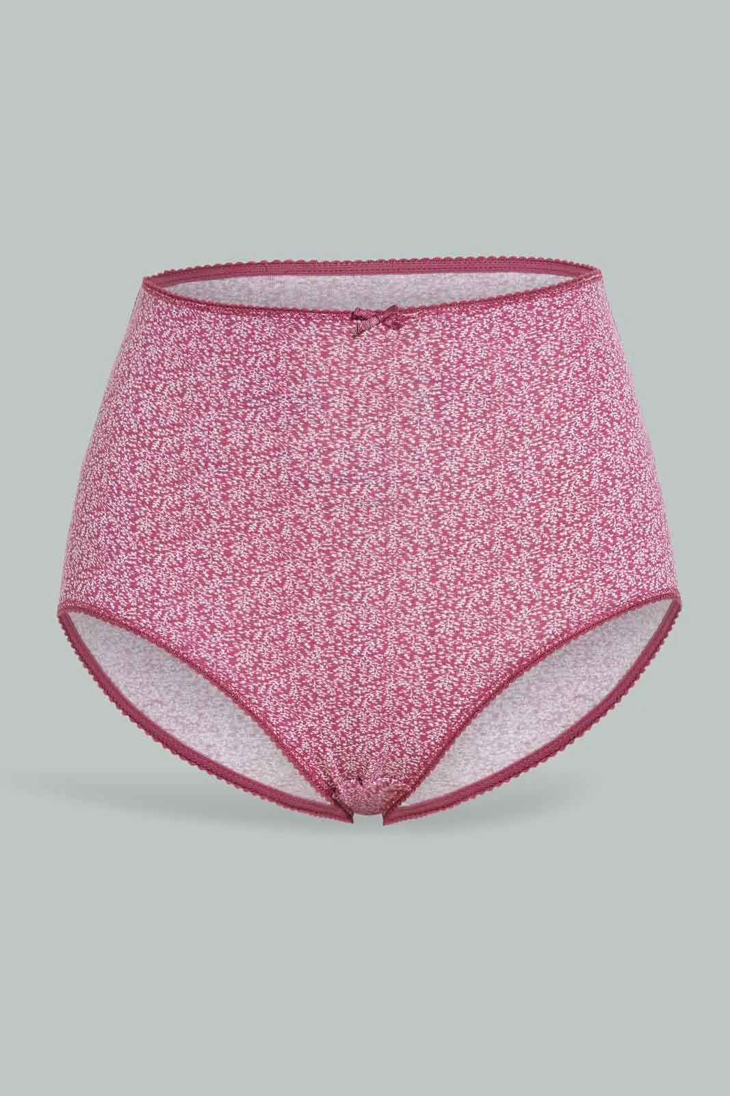 Women Assorted Plain Full Brief (Pack of 5)