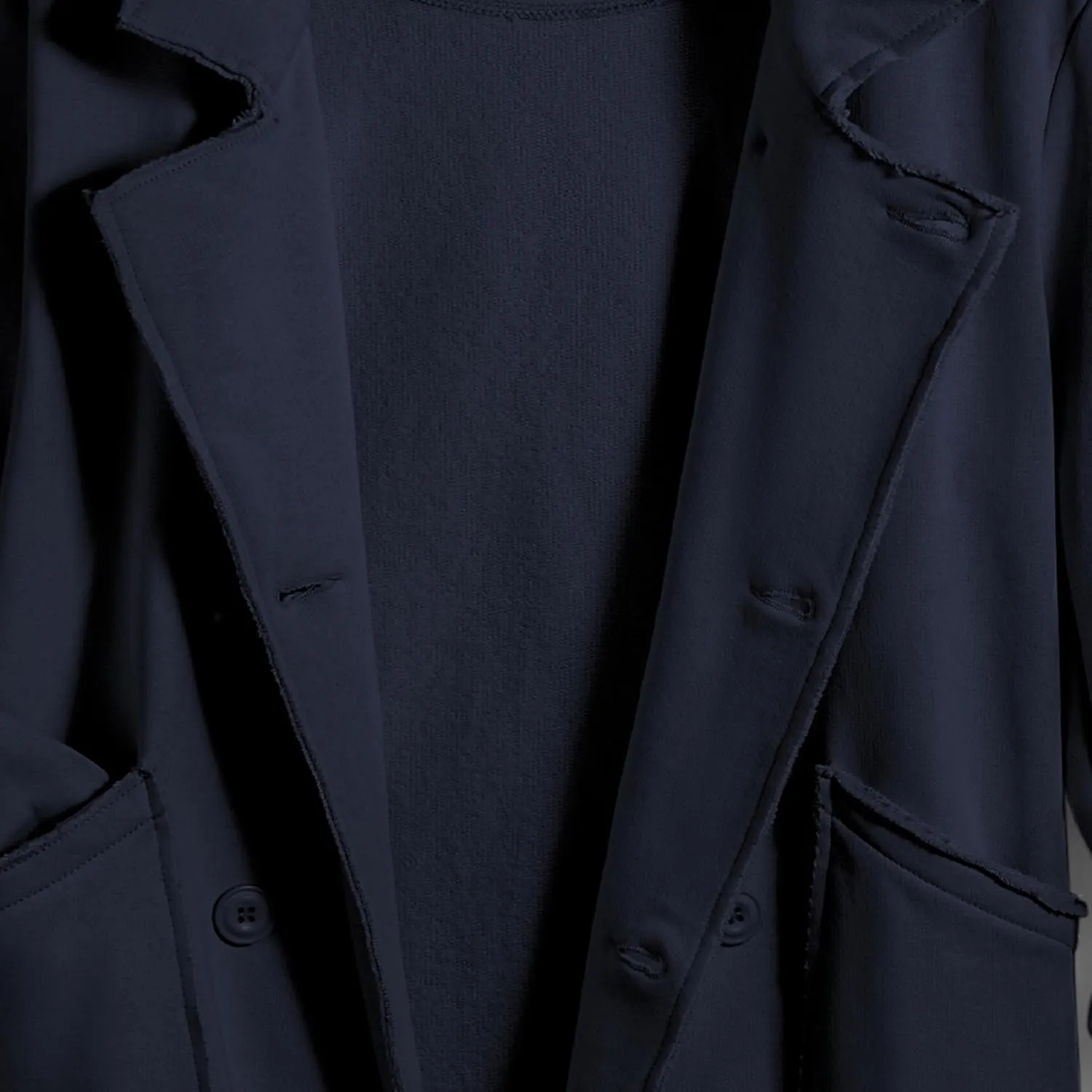 Women Warm Pea Coat Notched Lapel Neck Cropped Double Breasted Button Down Trench Overcoat Jackets with Pockets