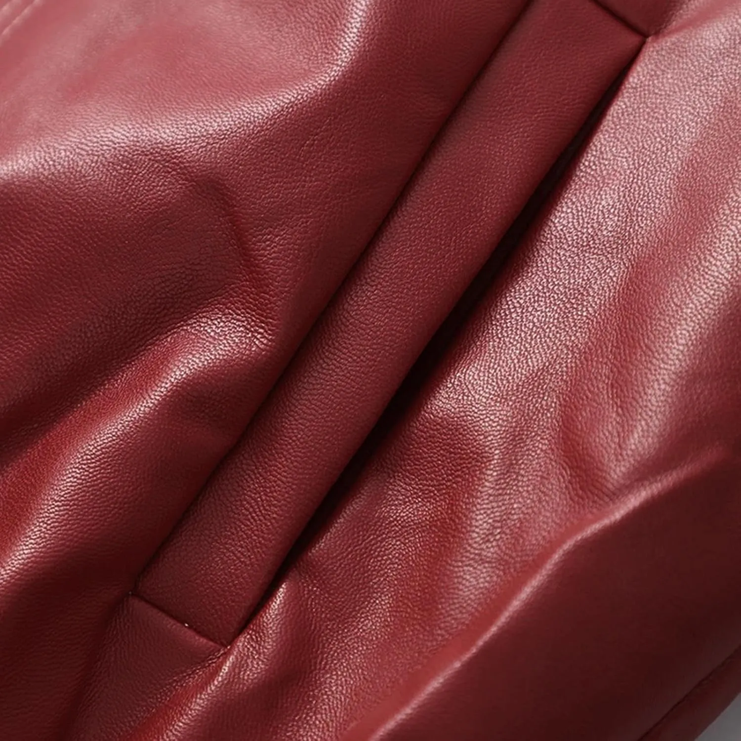 Women Zip Up Faux Leather Jacket 2024 Fall Outfits Motorcycle Bomber Jackets Casual Outerwear Fashion Leather Coat