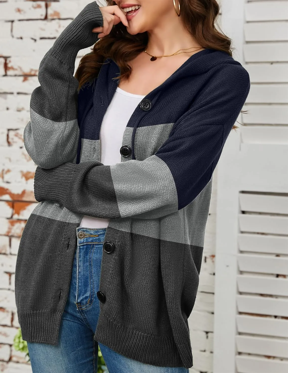 Women's Casual Cardigan Long Sleeve Hoodies Outfits