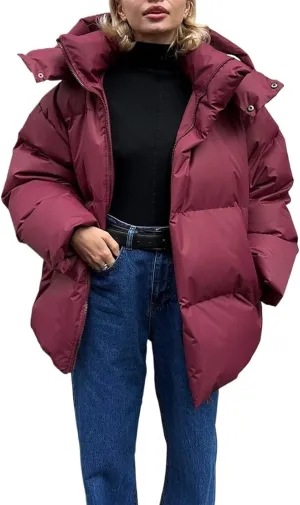 Women's Cotton Padded Jacket Coat Autumn And Winter Jacket Loose Cotton Padded Jacket Loose Coat Top