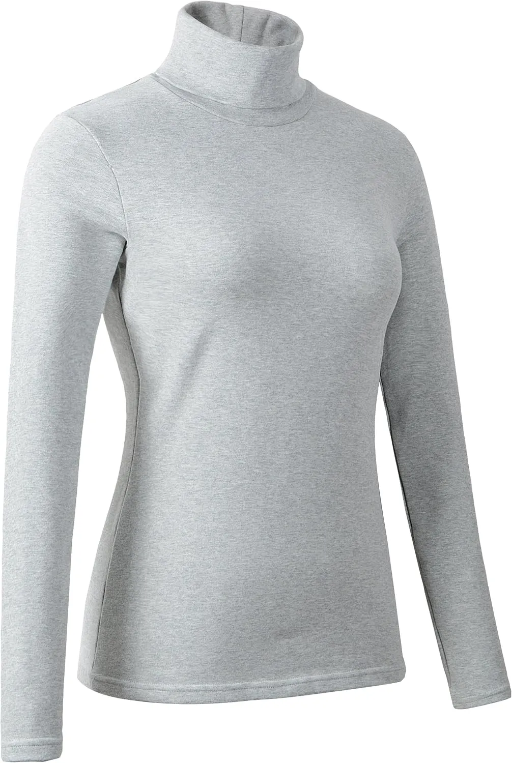 Women's Cotton Turtleneck Top Basic Pullover Sweater