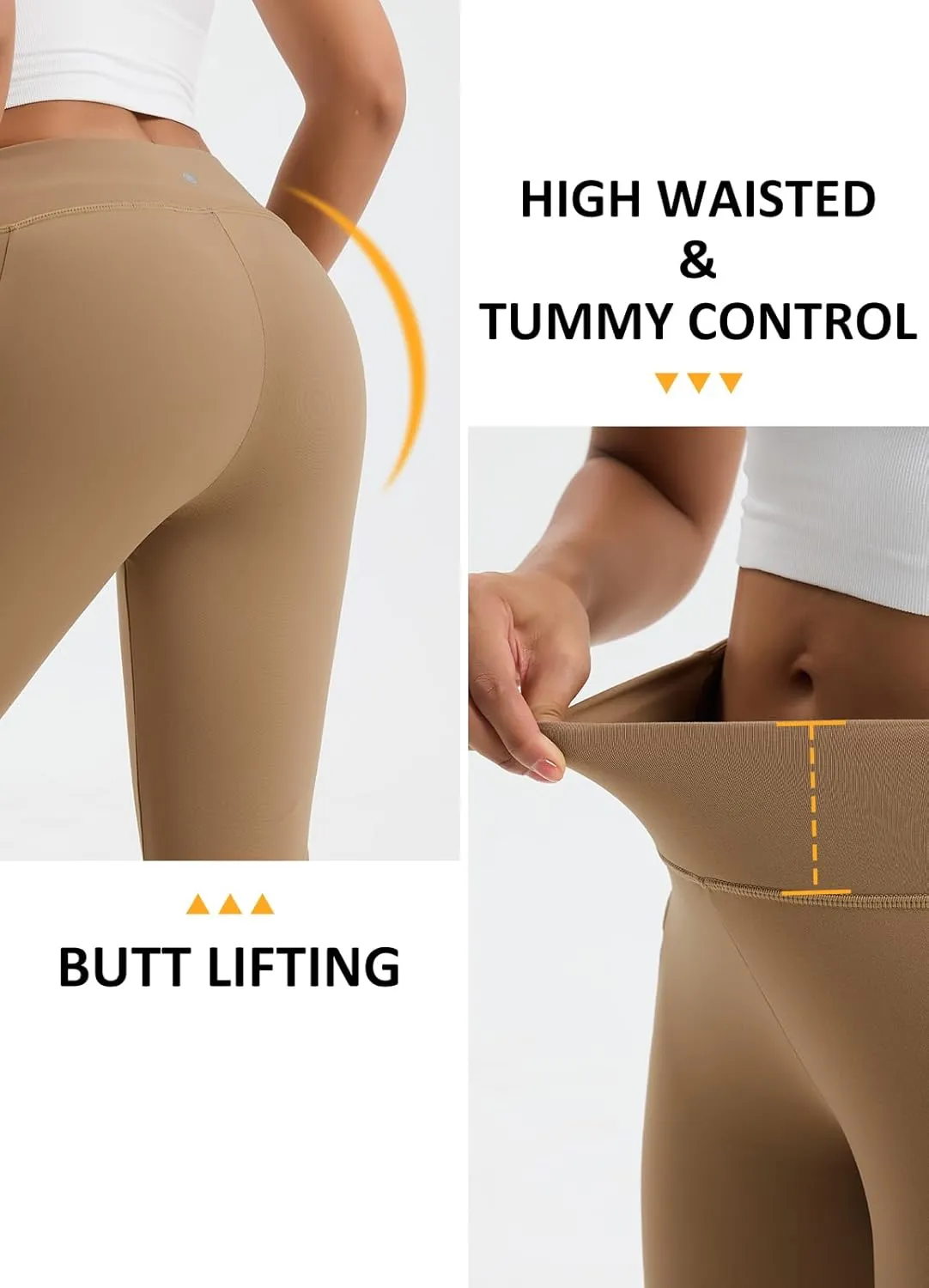 Women's Fleece Lined Pants Straight Leg Thermal Sweatpants Water Resistant Hiking Yoga Dress Pants Flare Leggings