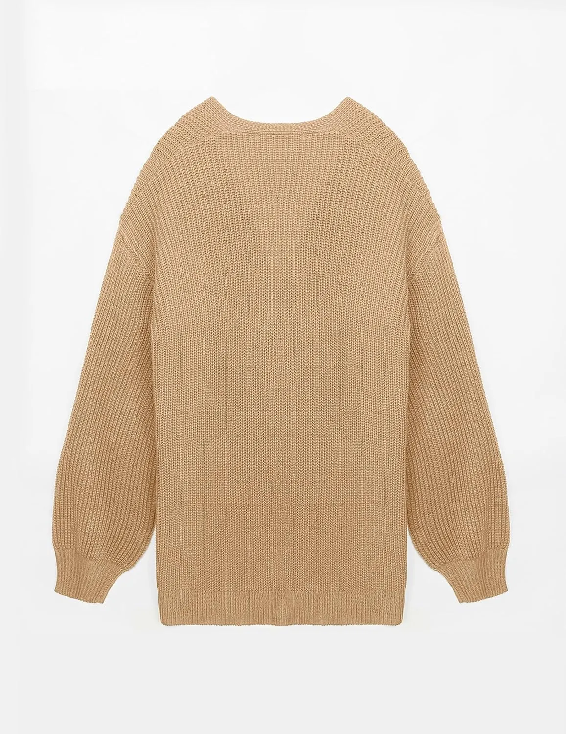 Women's Lightweight Oversized Long Cardigans Spring 2025 Cute Waffle Knit V Neck Open Front Thin Sweater Cardigan