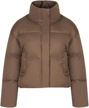 Women's Puffer Warm Jacket Short Removable Sleeve Down Cotton-Padded Clothes Thicken Jacket Coat