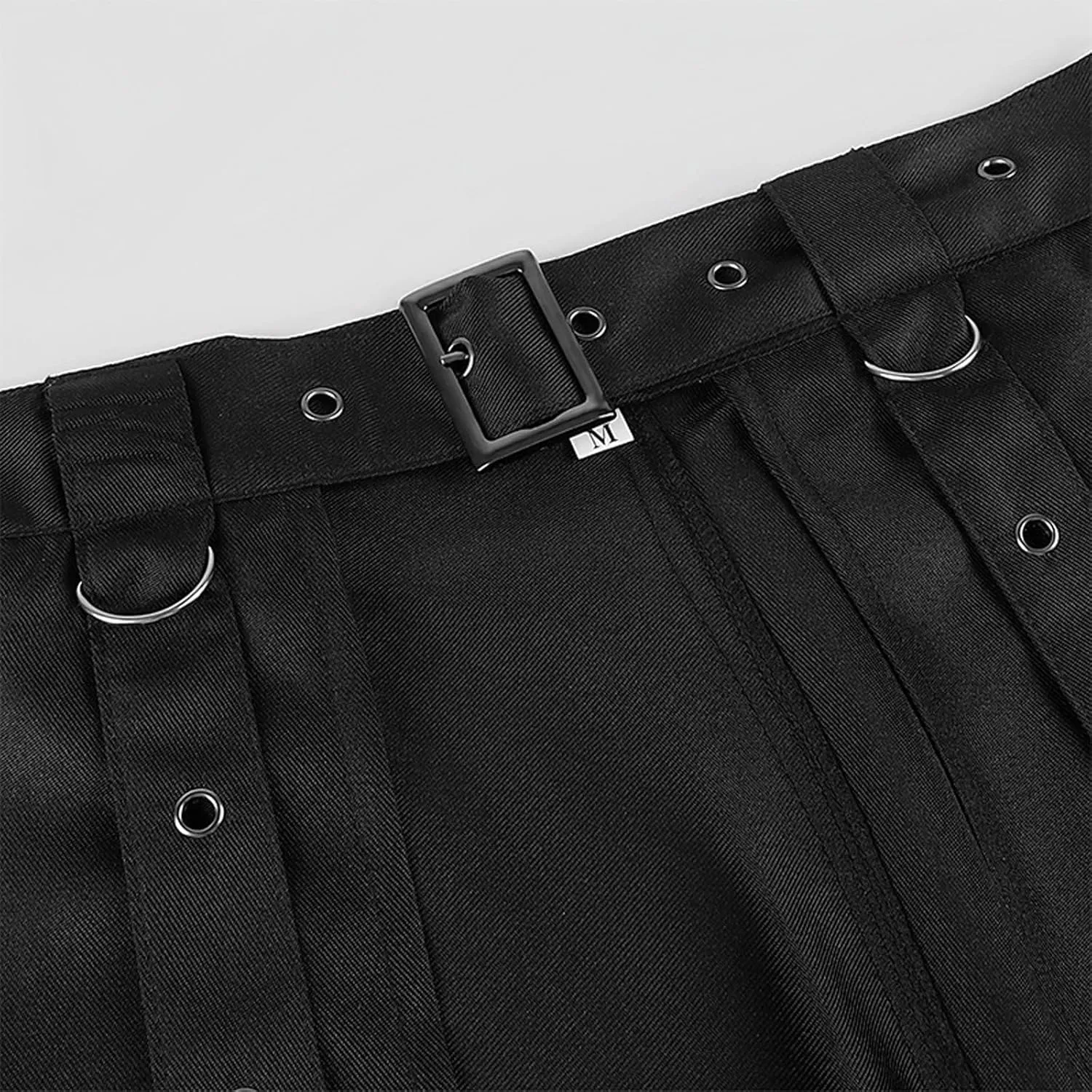 Womens Skirts Medieval Cosplay Punk Maxi Skirt Gothic Sexy Chain Matching Goth Skirts Steampunk Skirt