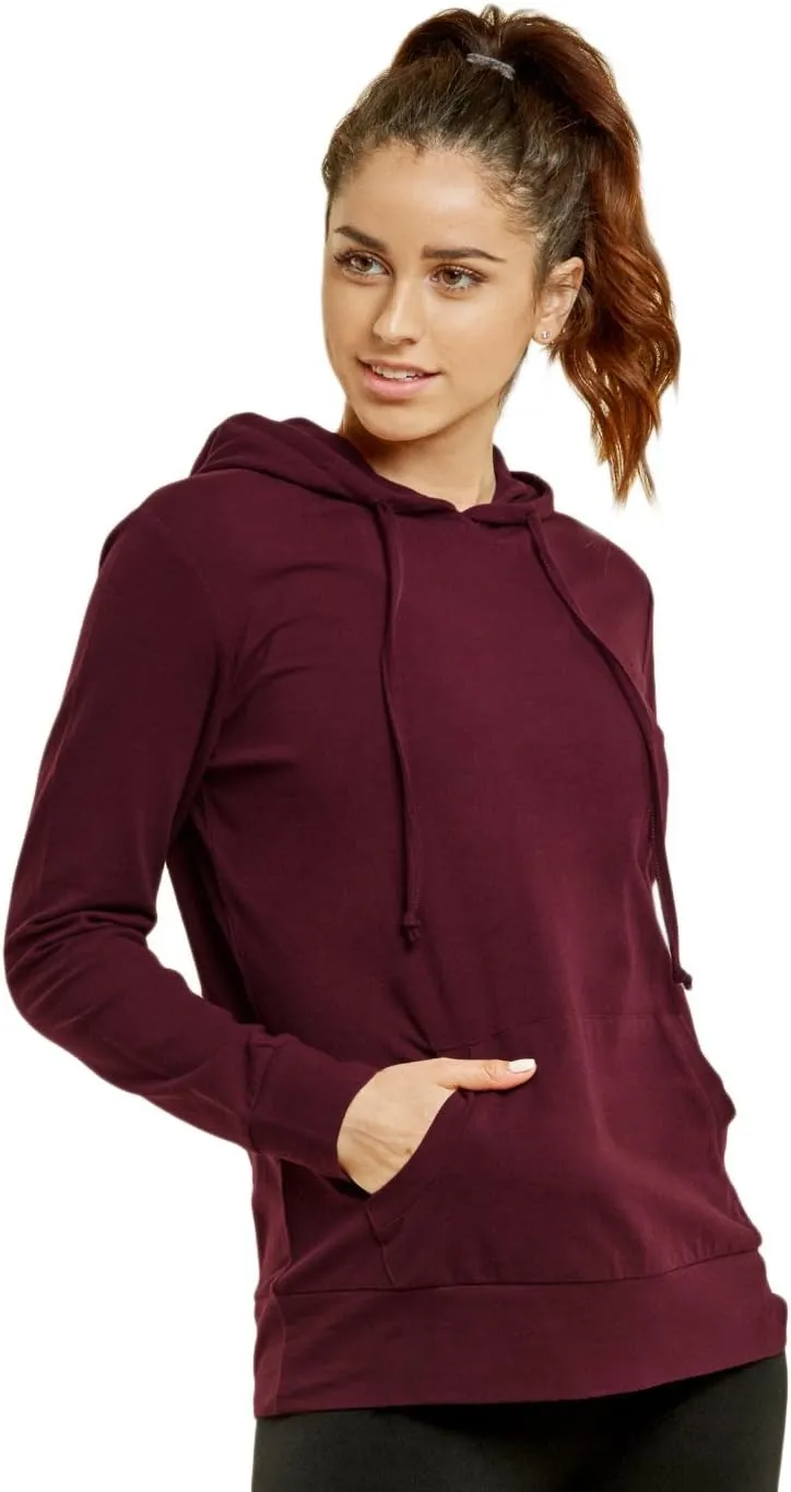 Women's Thin Cotton Pullover Hoodie Sweater