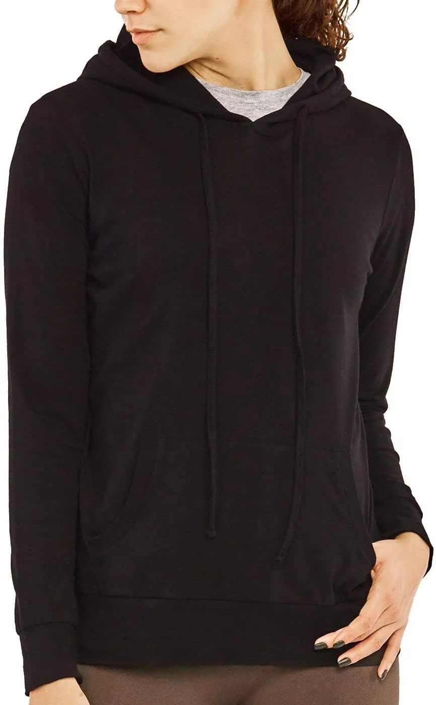 Women's Thin Cotton Pullover Hoodie Sweater
