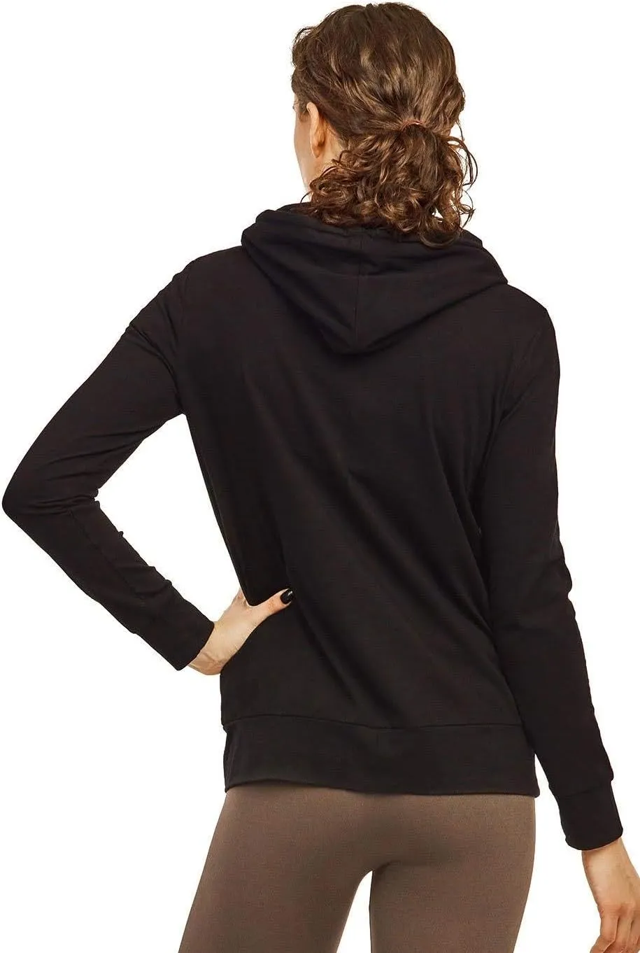 Women's Thin Cotton Pullover Hoodie Sweater