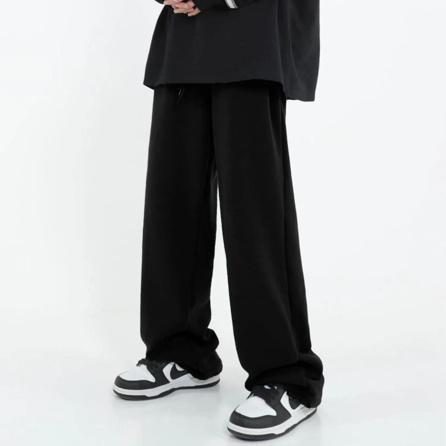 Womens Wide Leg Sweatpants Casual Loose Yoga Pants Comfy Lounge Joggers Baggy Sweatpants Pockets