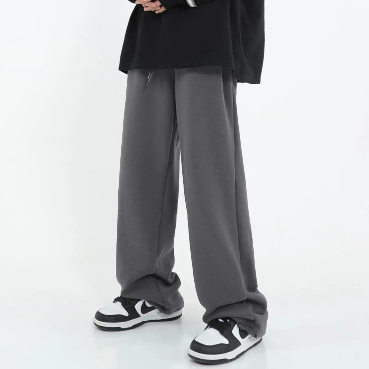 Womens Wide Leg Sweatpants Casual Loose Yoga Pants Comfy Lounge Joggers Baggy Sweatpants Pockets