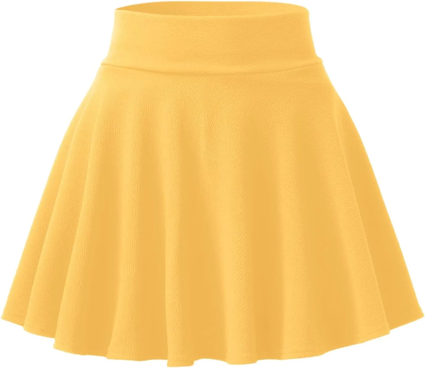 Workout Skirt Women Fashion Casual Short Style Solid Half Skirt Glare Sun Skirt Pleated Skirt Long Sweater Skirt
