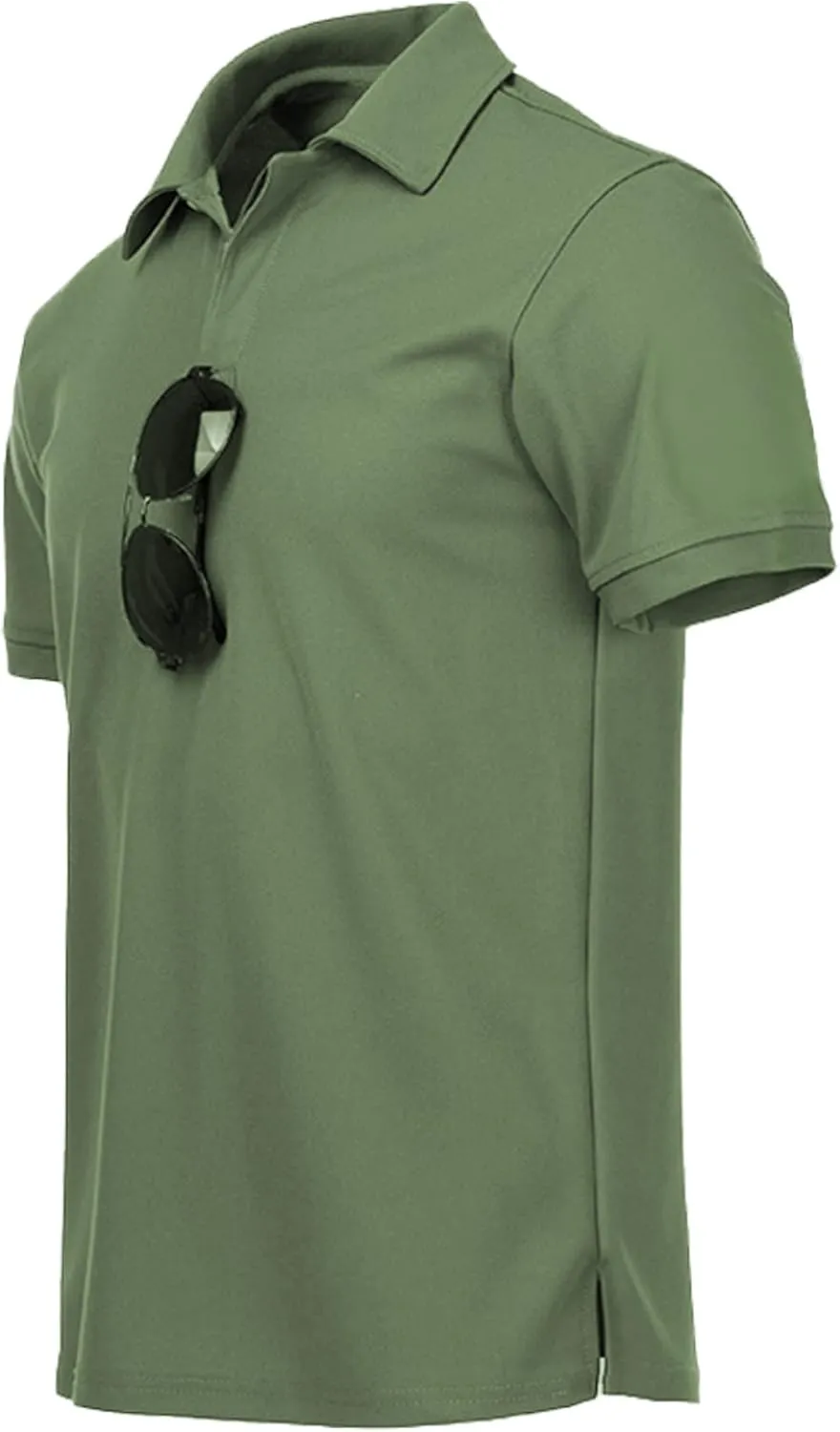 ZITY 3 Pack Mens Polo Shirt Short Sleeve Sports Performance Business Casual Golf Shirts for Men Collared Tactical T-Shirts